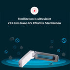 Compact UV Disinfection Lamp for Travel