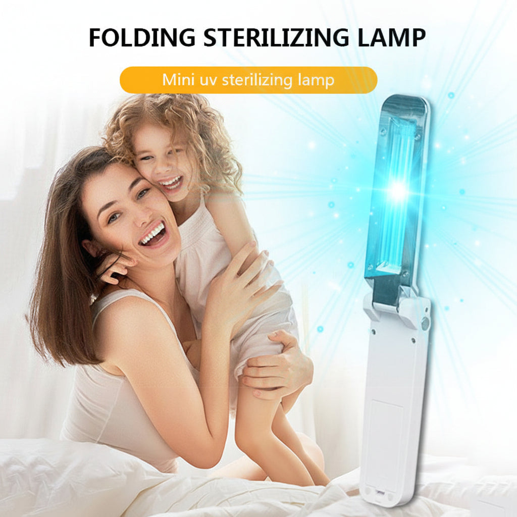 Compact UV Disinfection Lamp for Travel